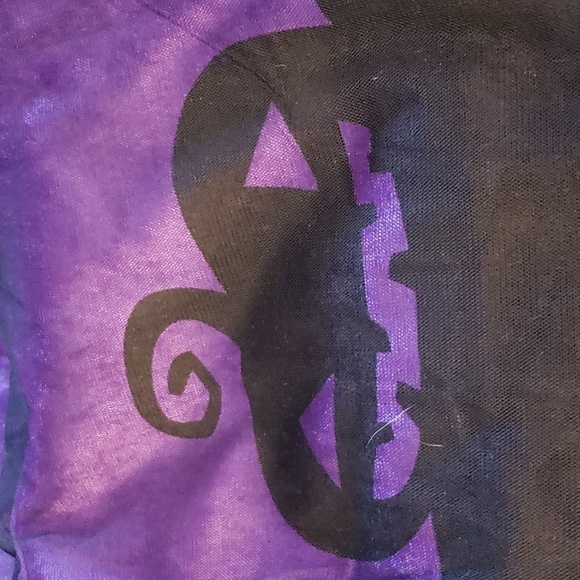 XIFEINIU Halloween Witch Costume  Dress Set Purple & Black Size 8 to 10 years - Picture 7 of 7